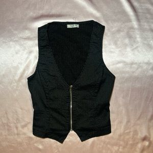 Sexy Vintage pinstripe vest shirt  🖤